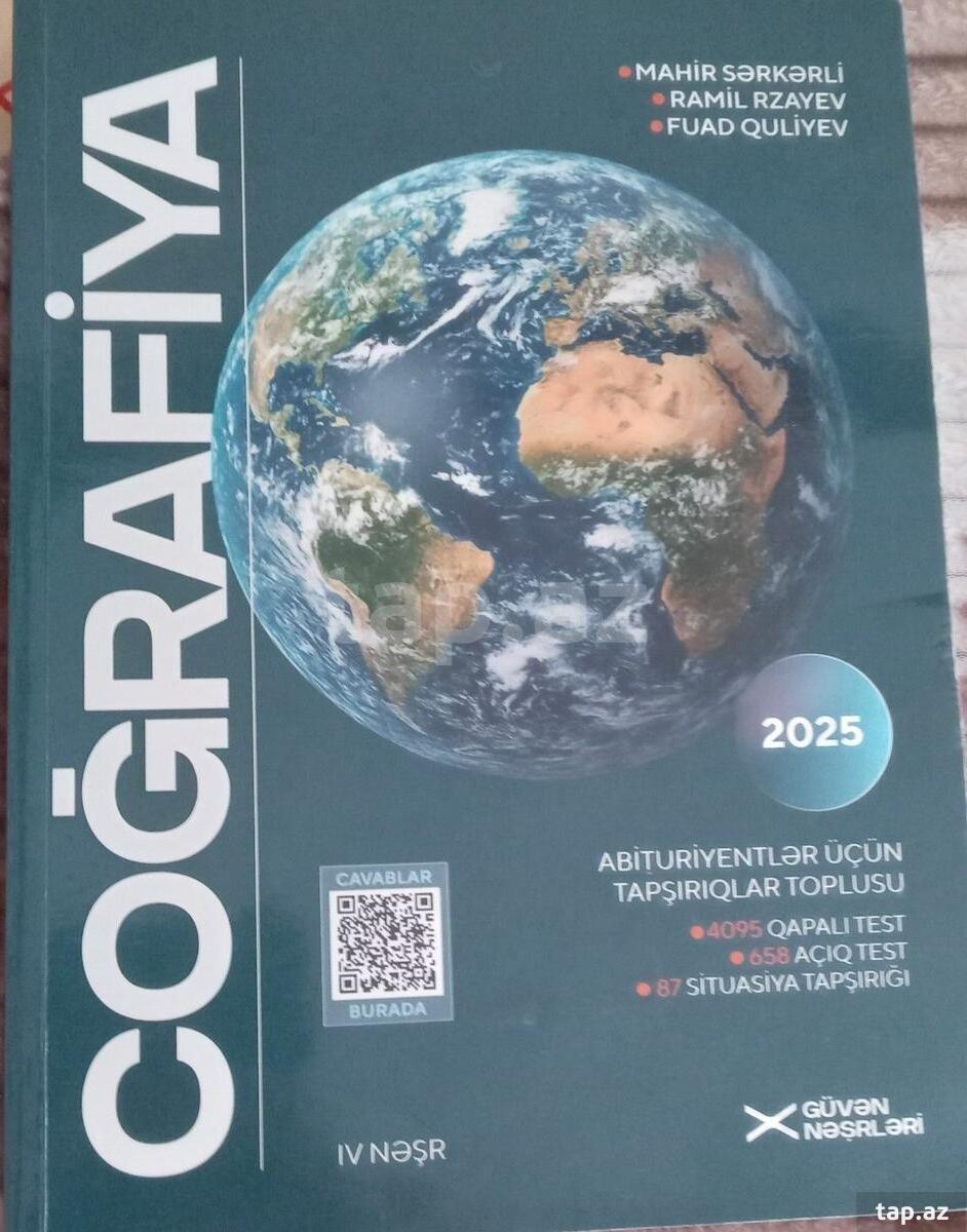 Güven Cografiya tapşırıqlar toplusu