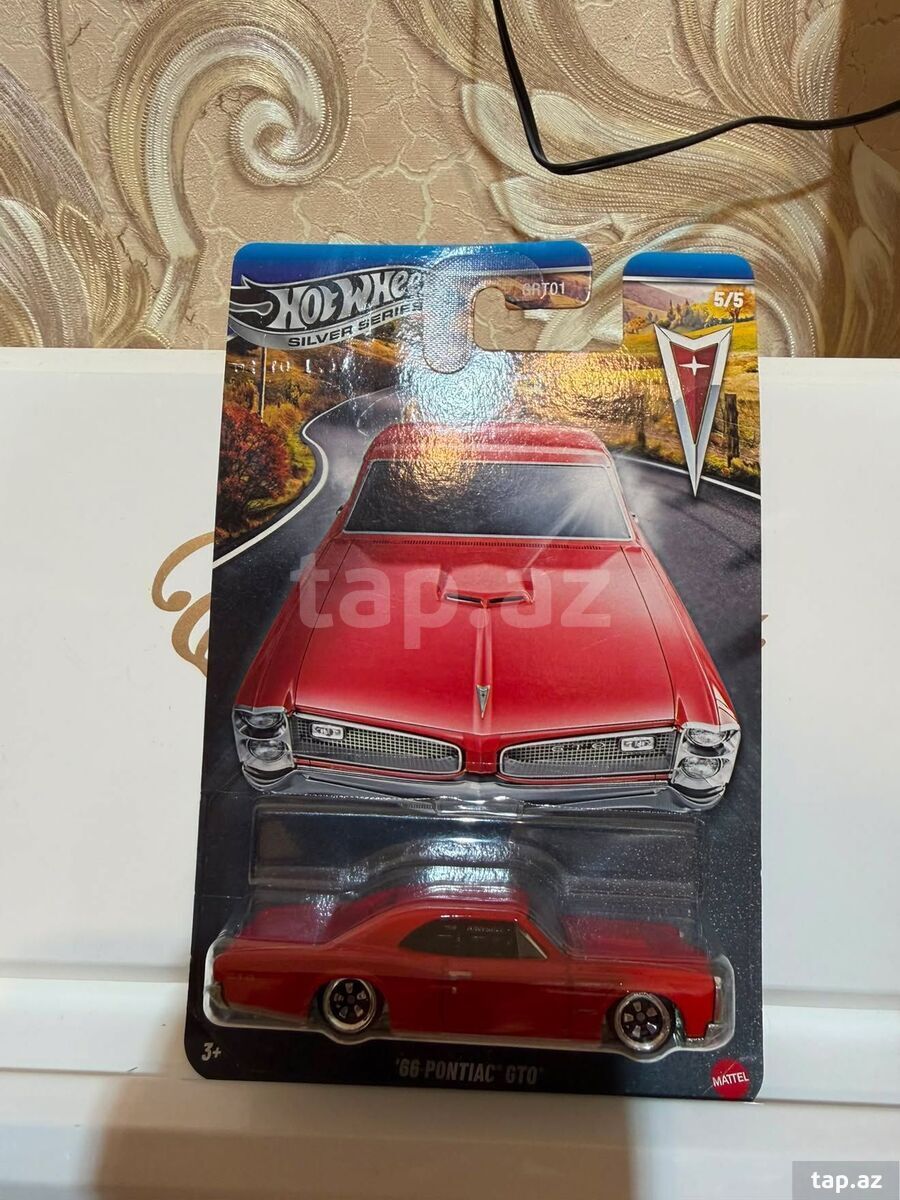 Hot wheels silver series 66 Pontiac GTO chase