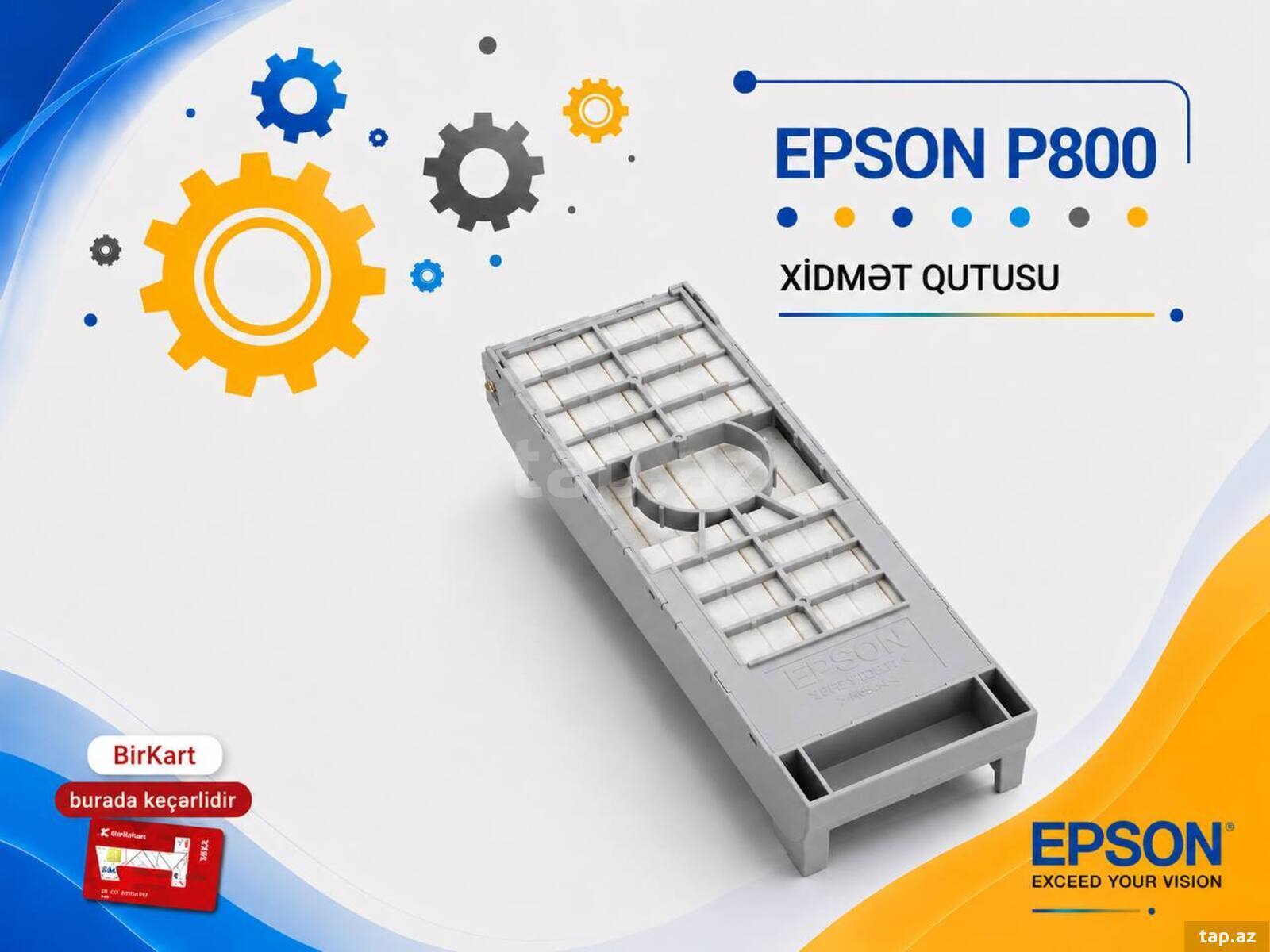 "Epson P800" xidmət qutusu