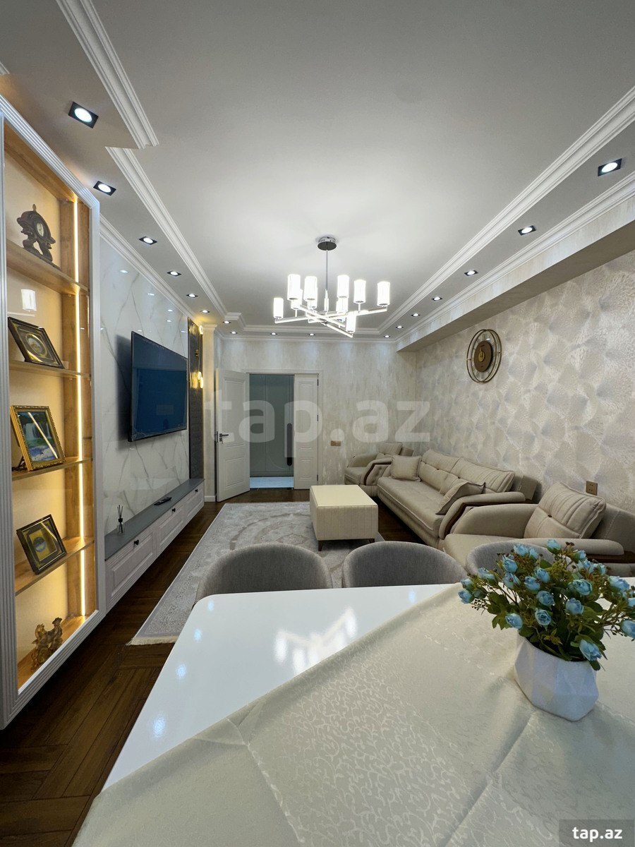3-otaqlı yeni tikili, Əhmədli m., 105 m²