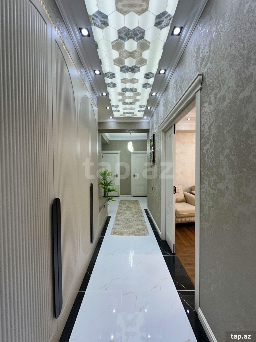 3-otaqlı yeni tikili, Əhmədli m., 105 m²