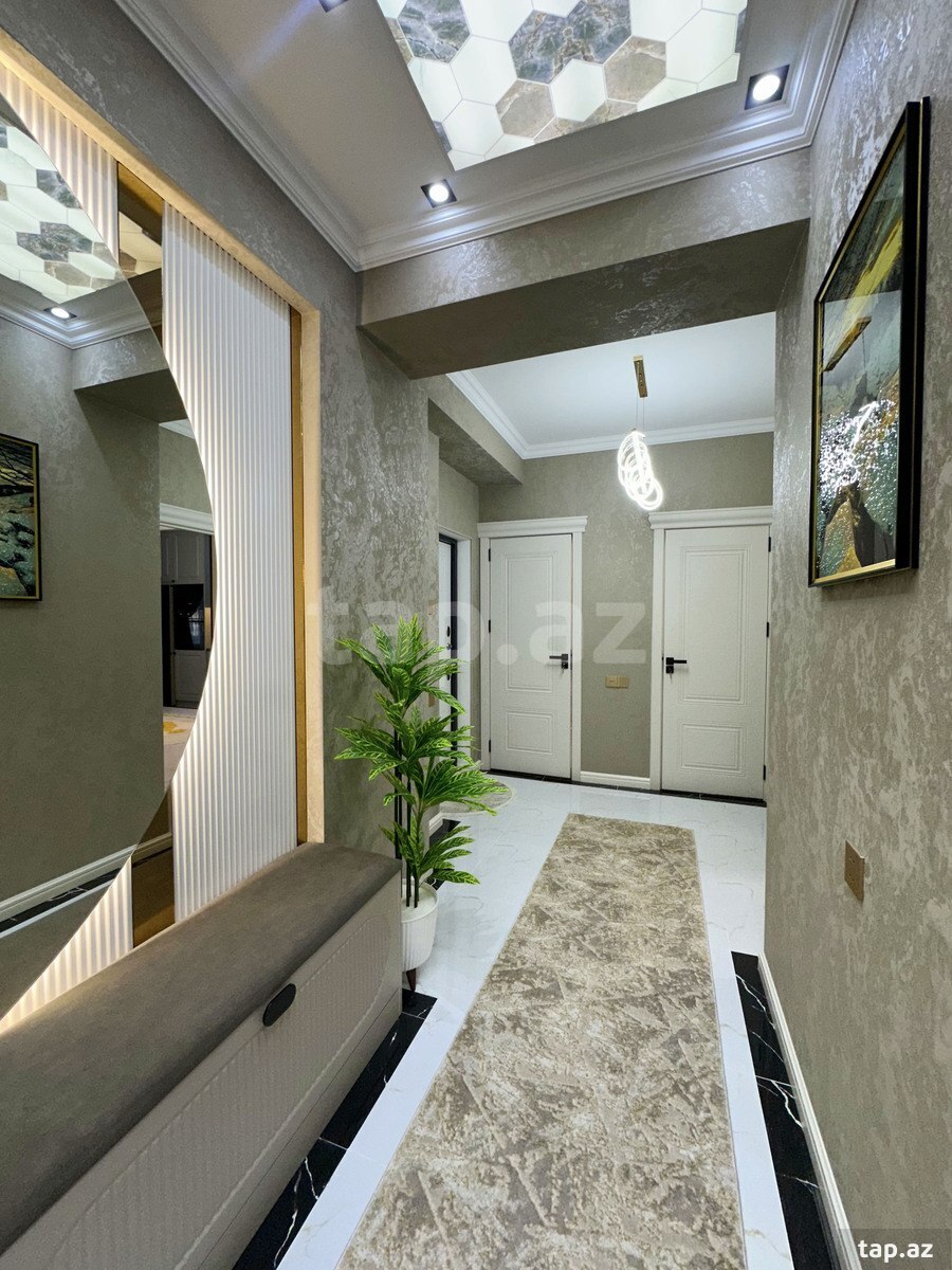 3-otaqlı yeni tikili, Əhmədli m., 105 m²