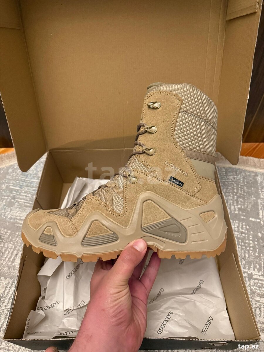 Lowa Zephyr goretex desert taktik çəkmələr