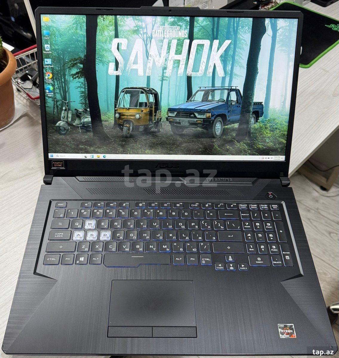 Asus TUF Gaming Ryzen 7 4800H GTX 1650 Tİ