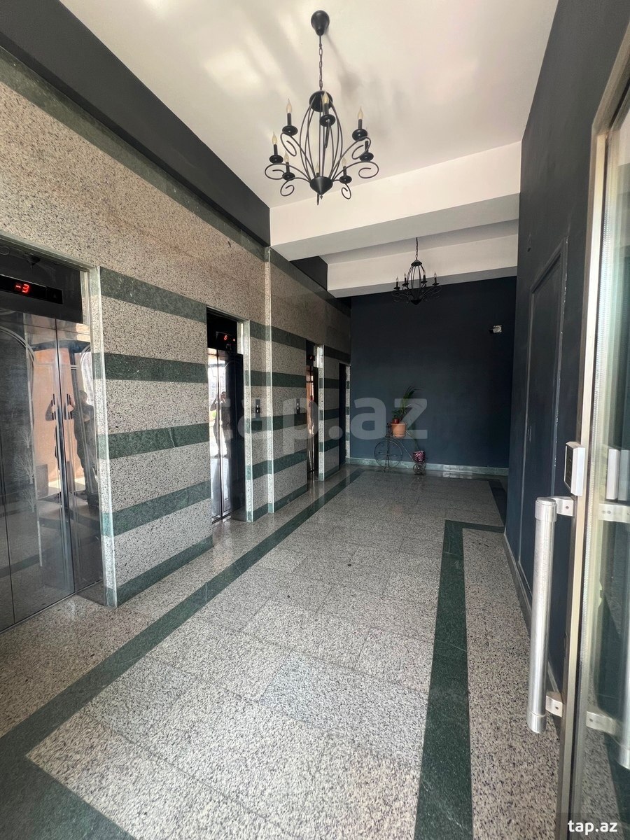 3-otaqlı yeni tikili kirayə verilir, Nəsimi r., 125 m²