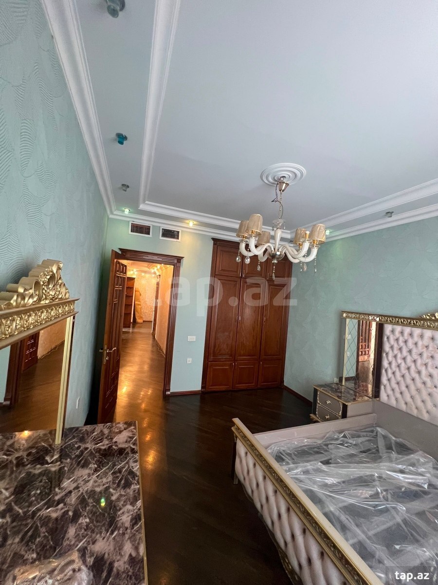 3-otaqlı yeni tikili kirayə verilir, Nəsimi r., 125 m²