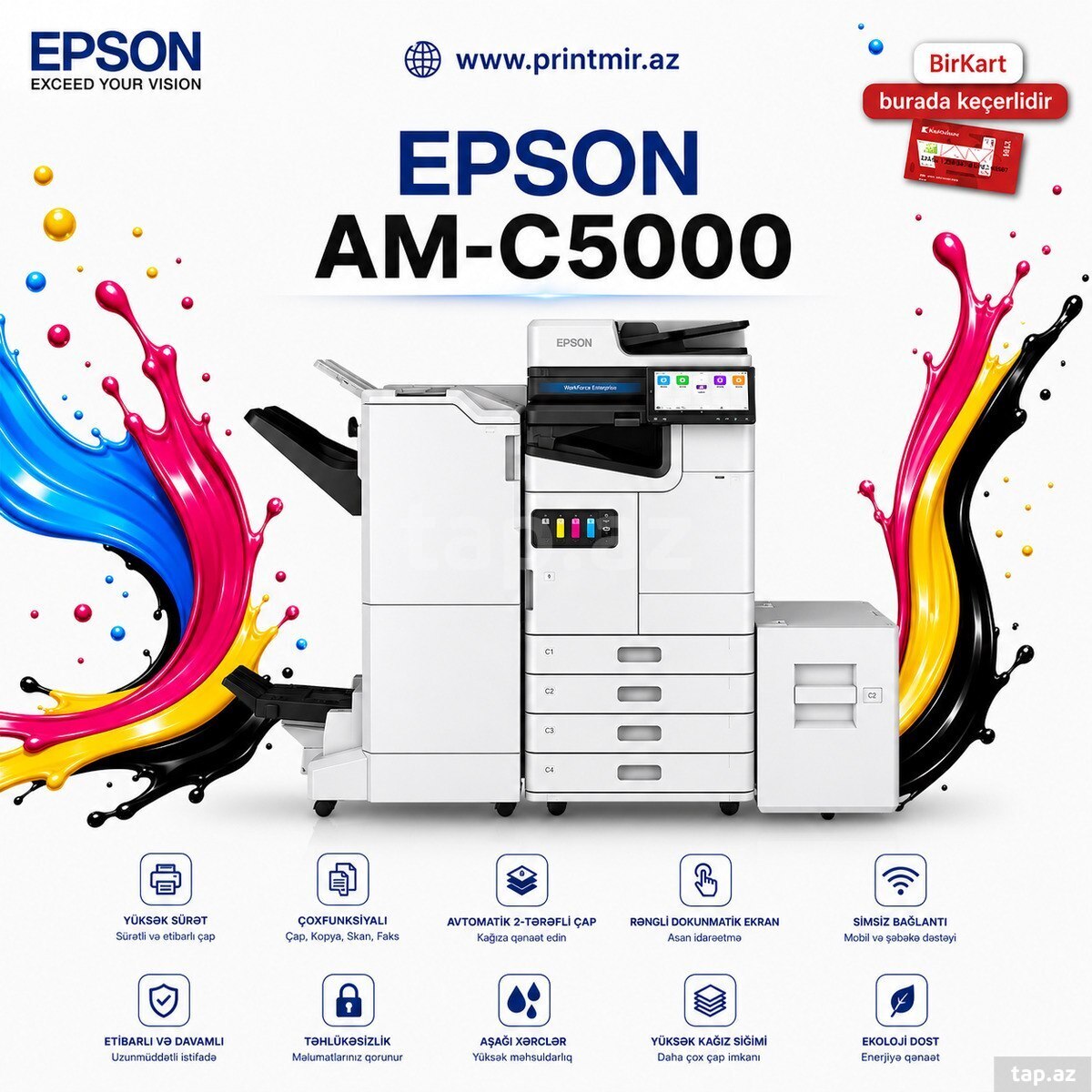 Printer "EPSON AM-C5000"
