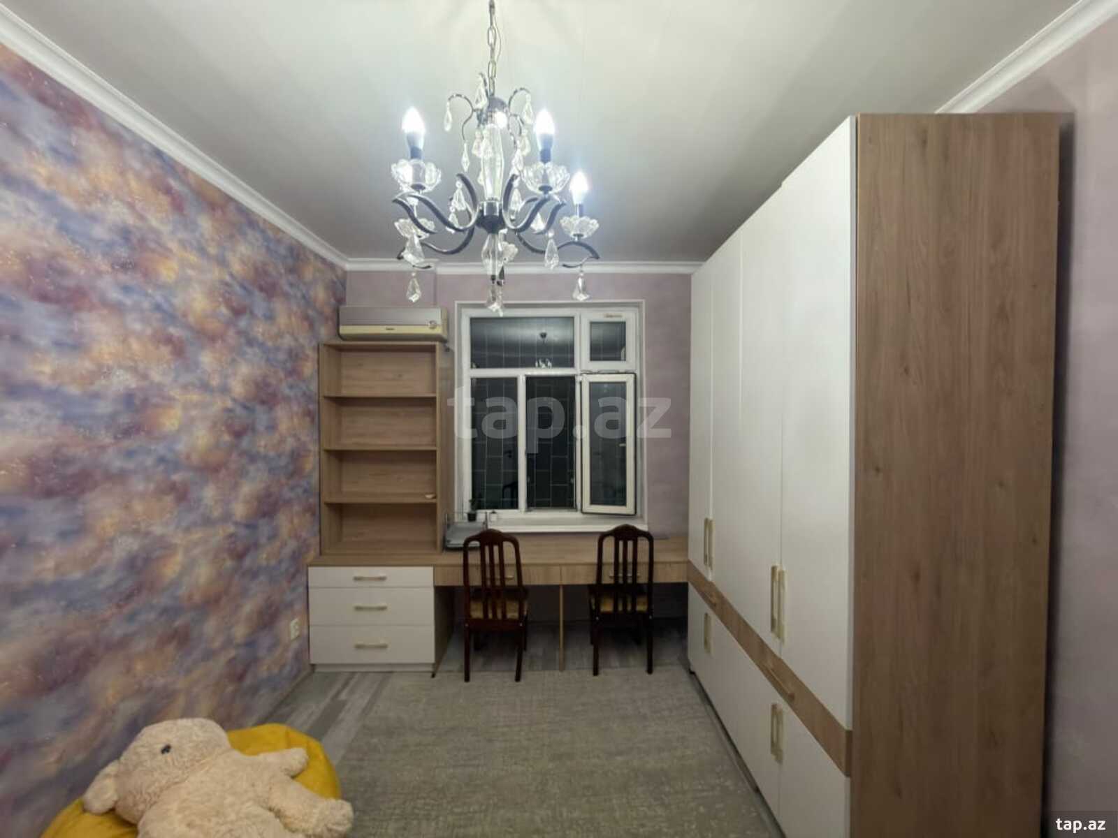 2-otaqlı mənzil, N. Nərimanov r., 60 m²