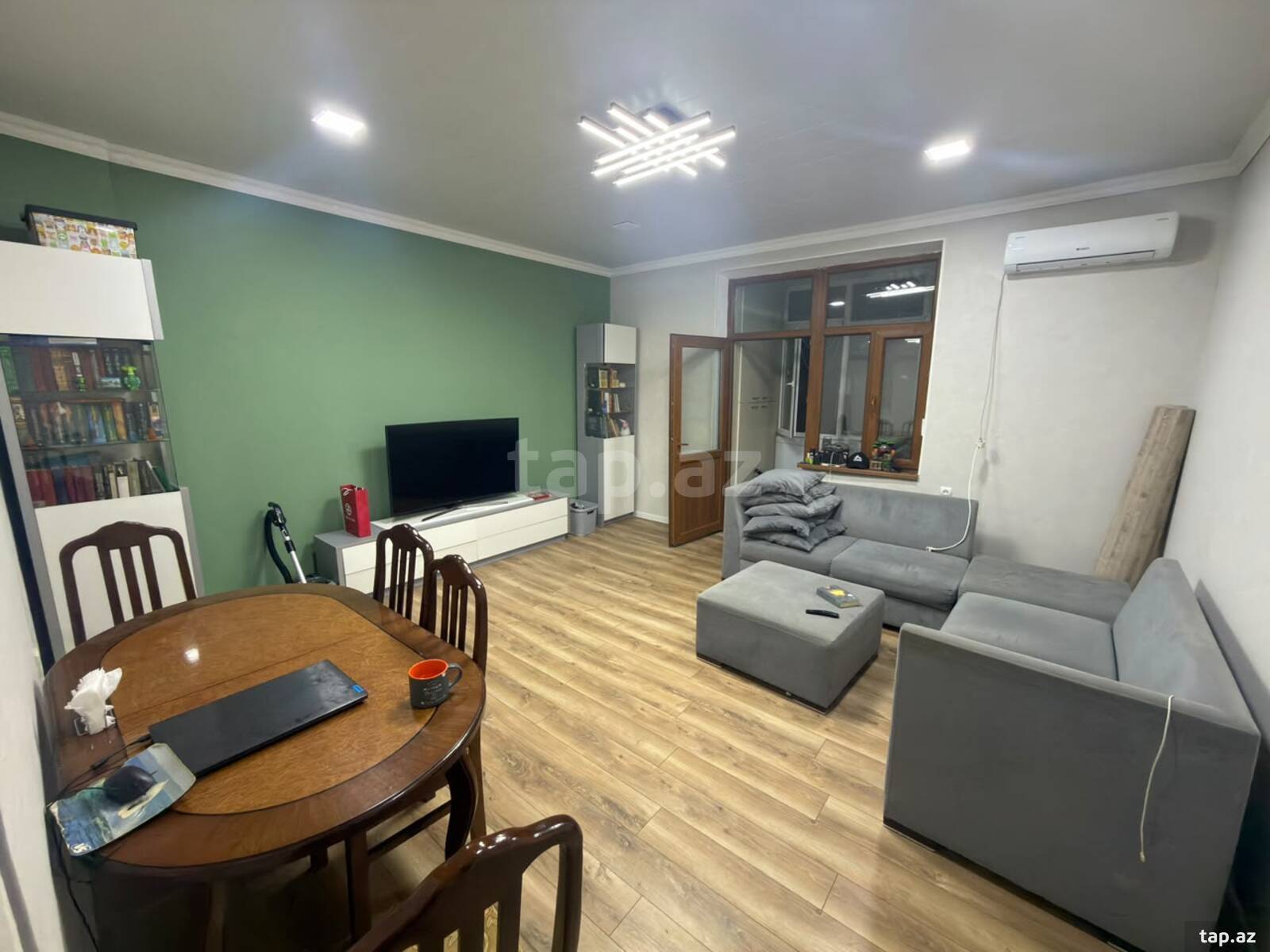 2-otaqlı mənzil, N. Nərimanov r., 60 m²