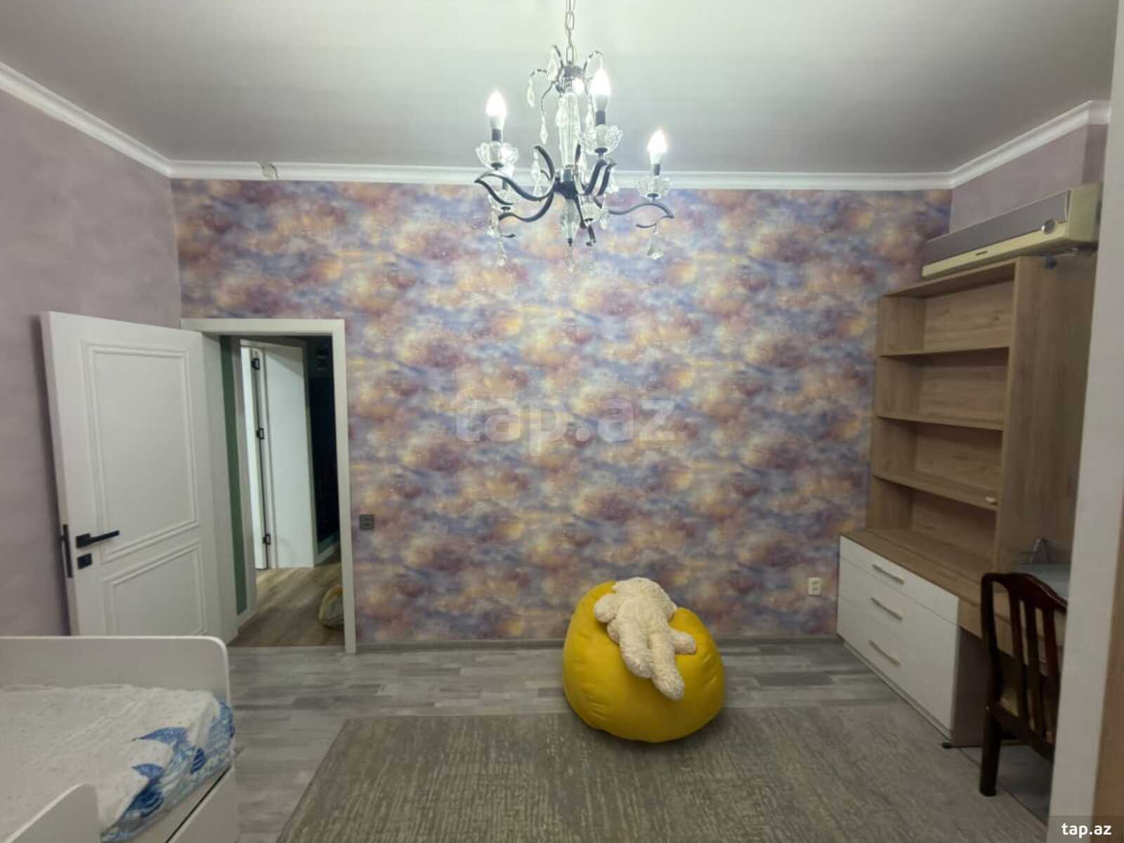 2-otaqlı mənzil, N. Nərimanov r., 60 m²