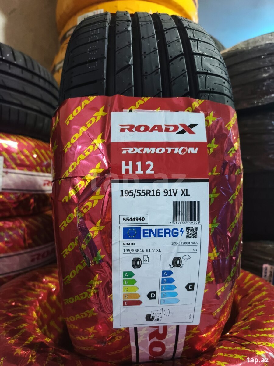 RoadX şinləri 195/55 R16