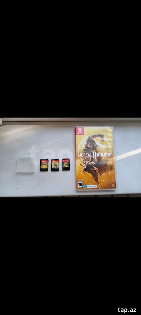 Nintendo Switch oyun kartricləri