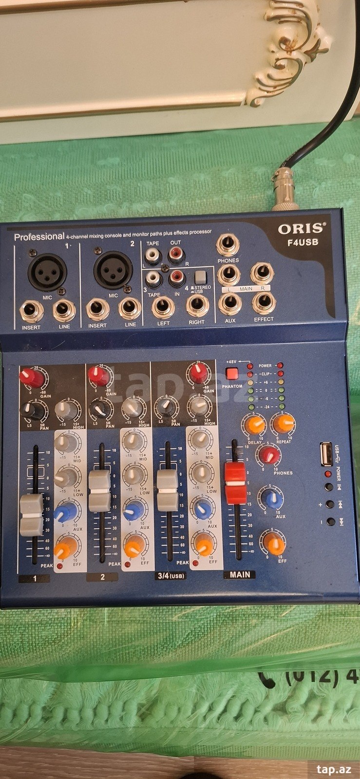 Səsgücləndirici mikşer Oris