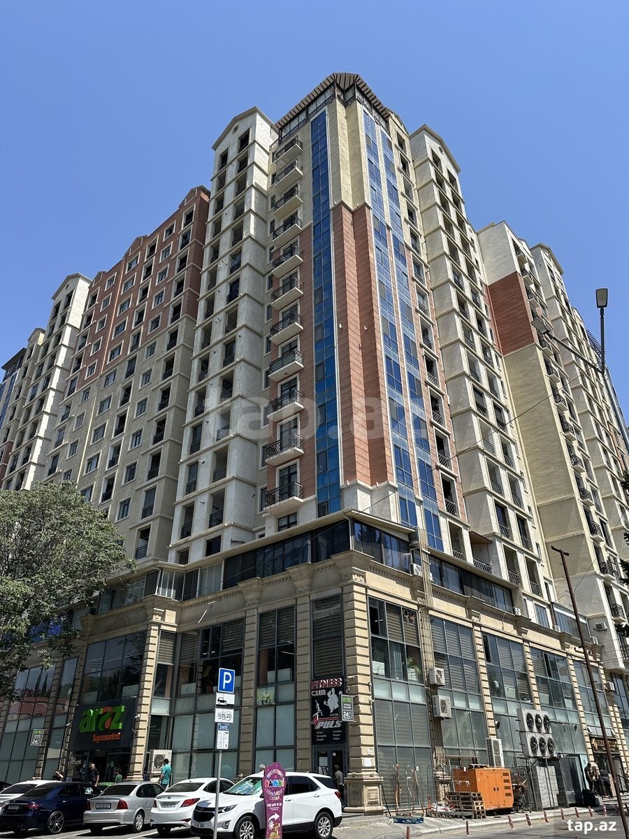4-otaqlı yeni tikili, Nərimanov r., 175 m²