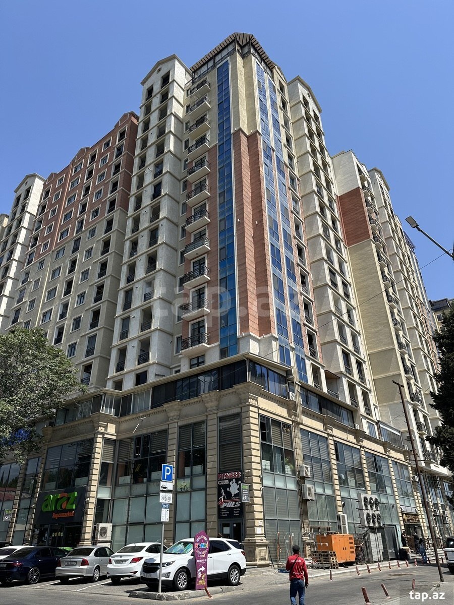 4-otaqlı yeni tikili, Nərimanov r., 175 m²