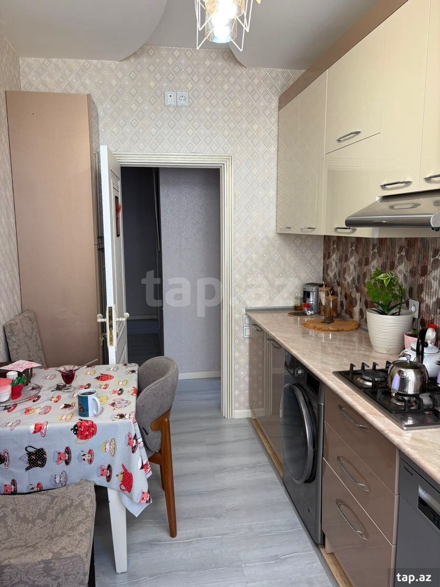 3-otaqlı yeni tikili, Yeni Yasamal qəs., 103 m²