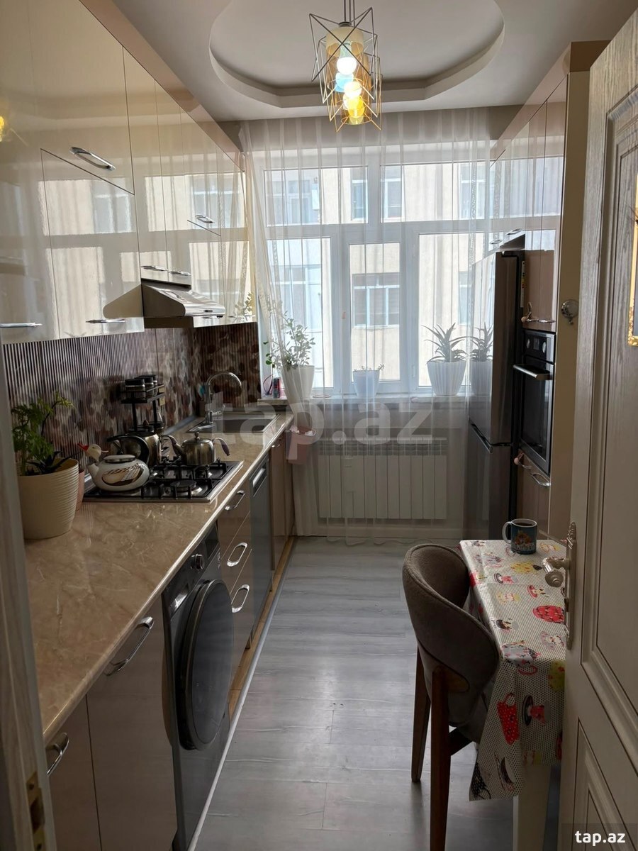 3-otaqlı yeni tikili, Yeni Yasamal qəs., 103 m²