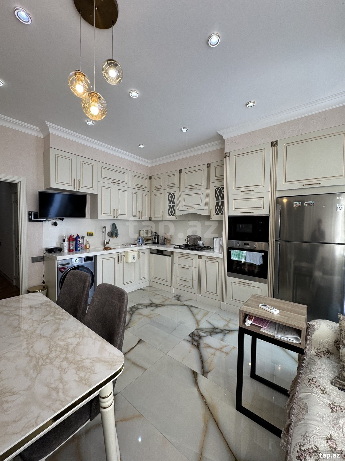 4-otaqlı yeni tikili, Yasamal r., 152 m²