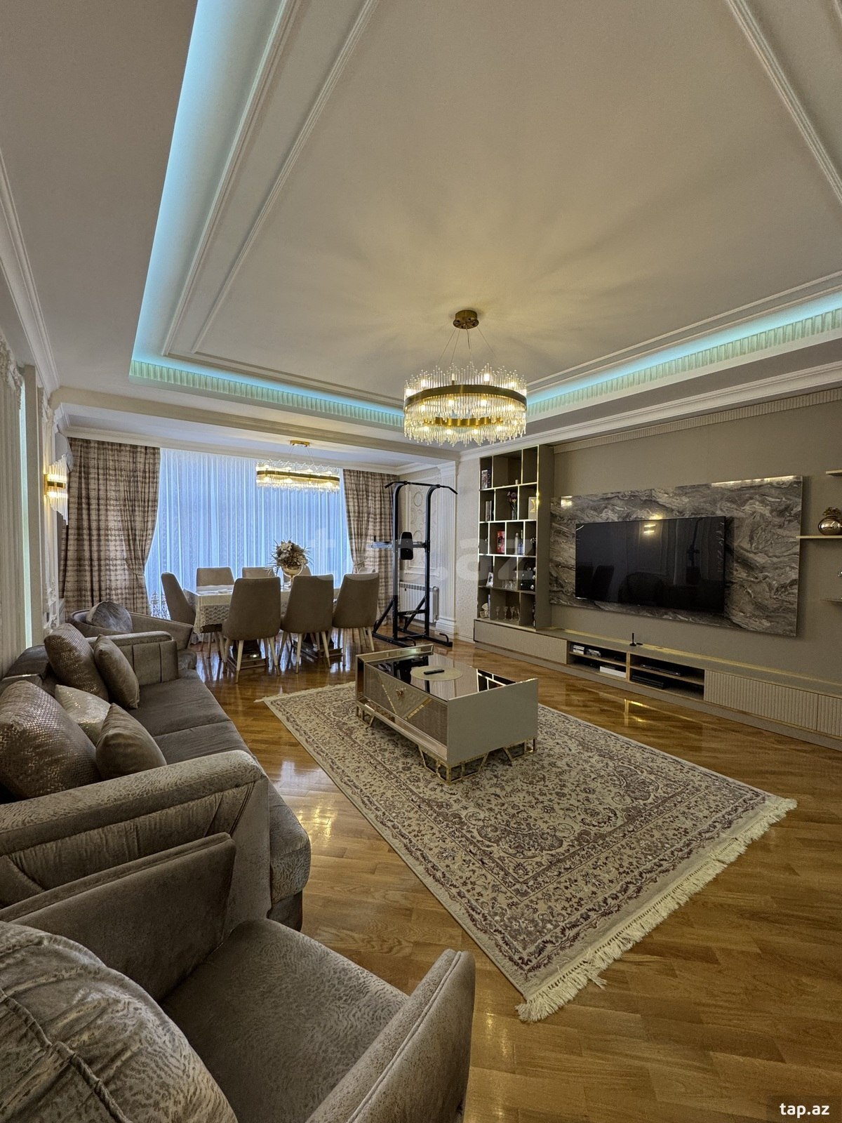 4-otaqlı yeni tikili, Yasamal r., 152 m²