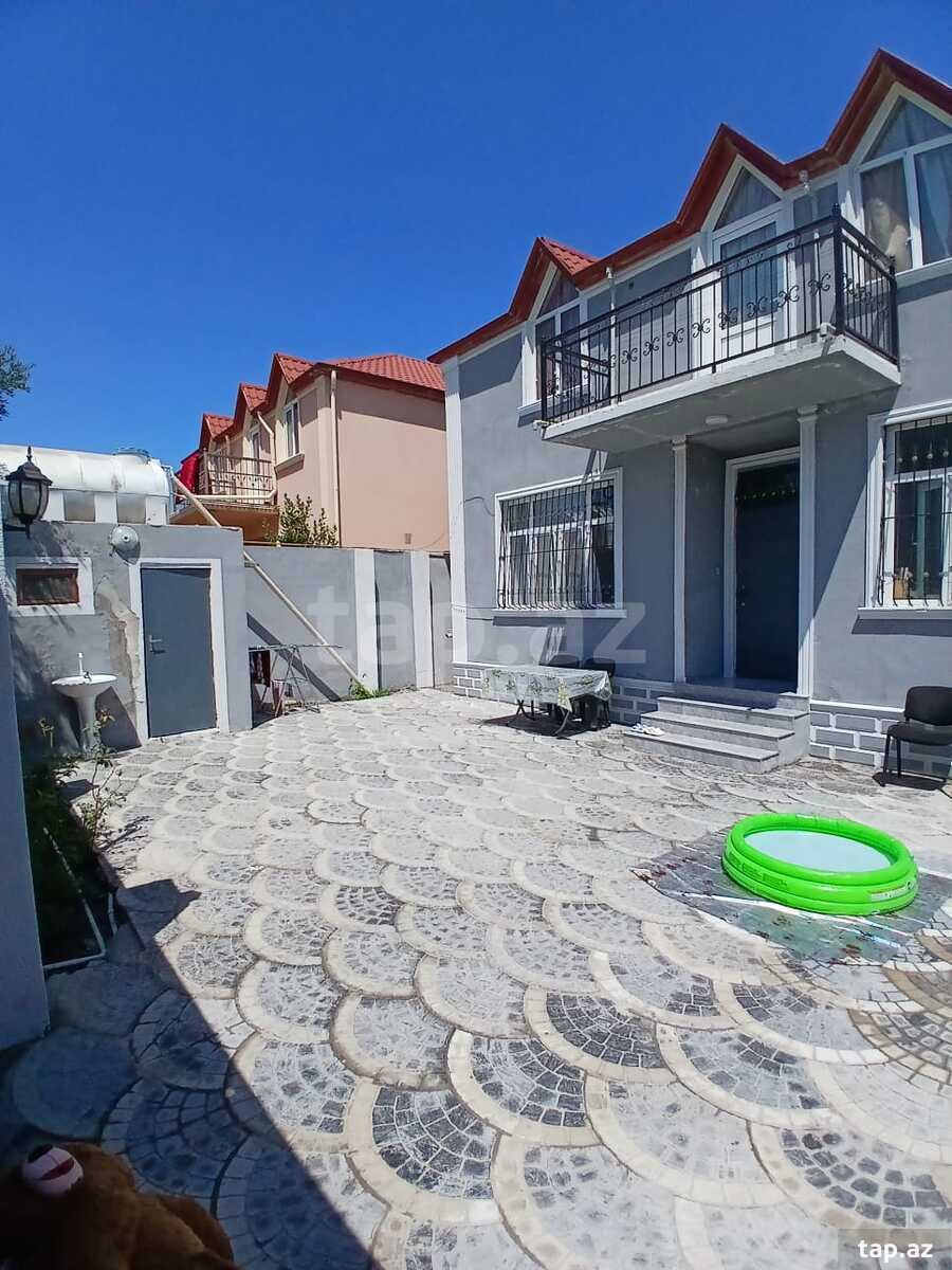 6 otaqlı həyət evi satılır, Binə, Bakı