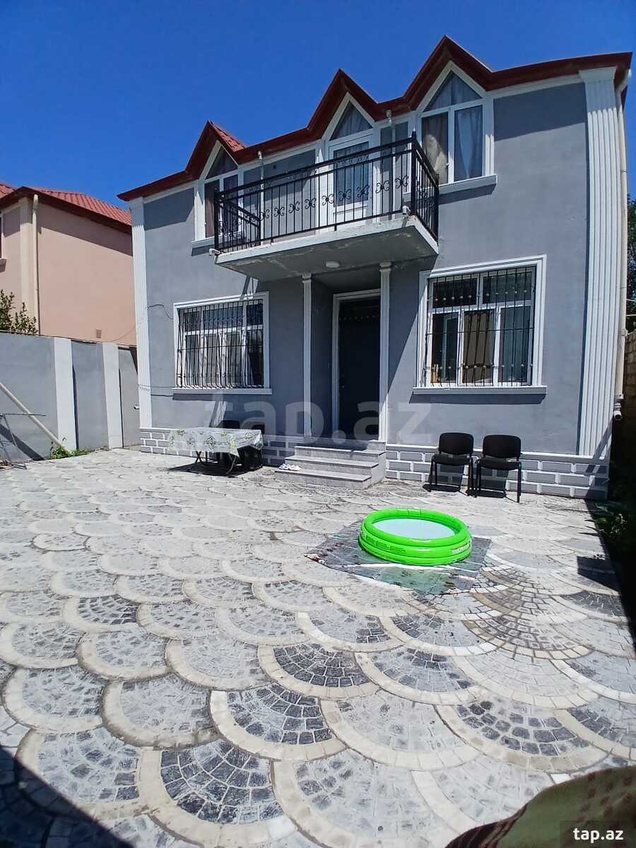 6 otaqlı həyət evi satılır, Binə, Bakı