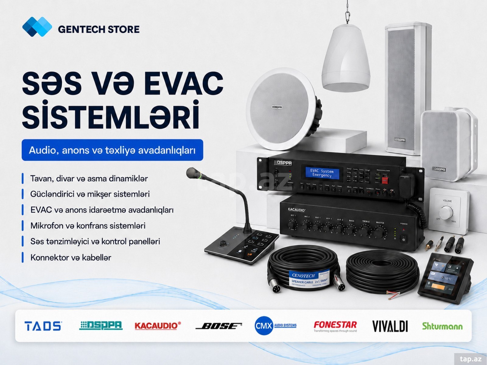 Səs və EVAC sistemləri