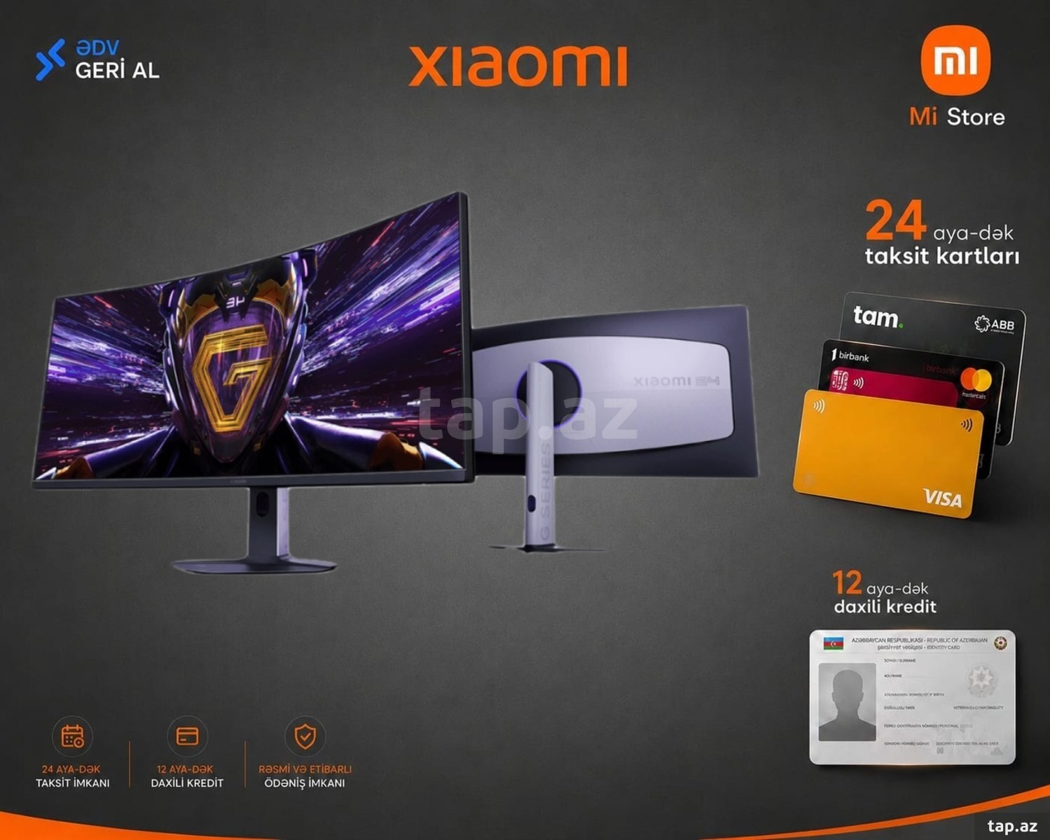 Monitor "Xiaomi Curved G34WQi 2026"