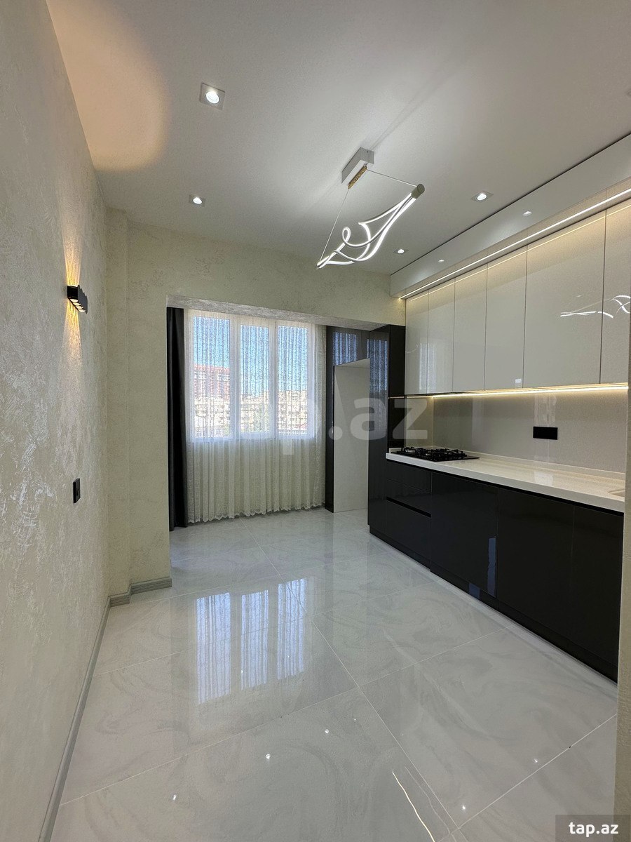 3-otaqlı mənzil, N. Tusi küç., 90 m²