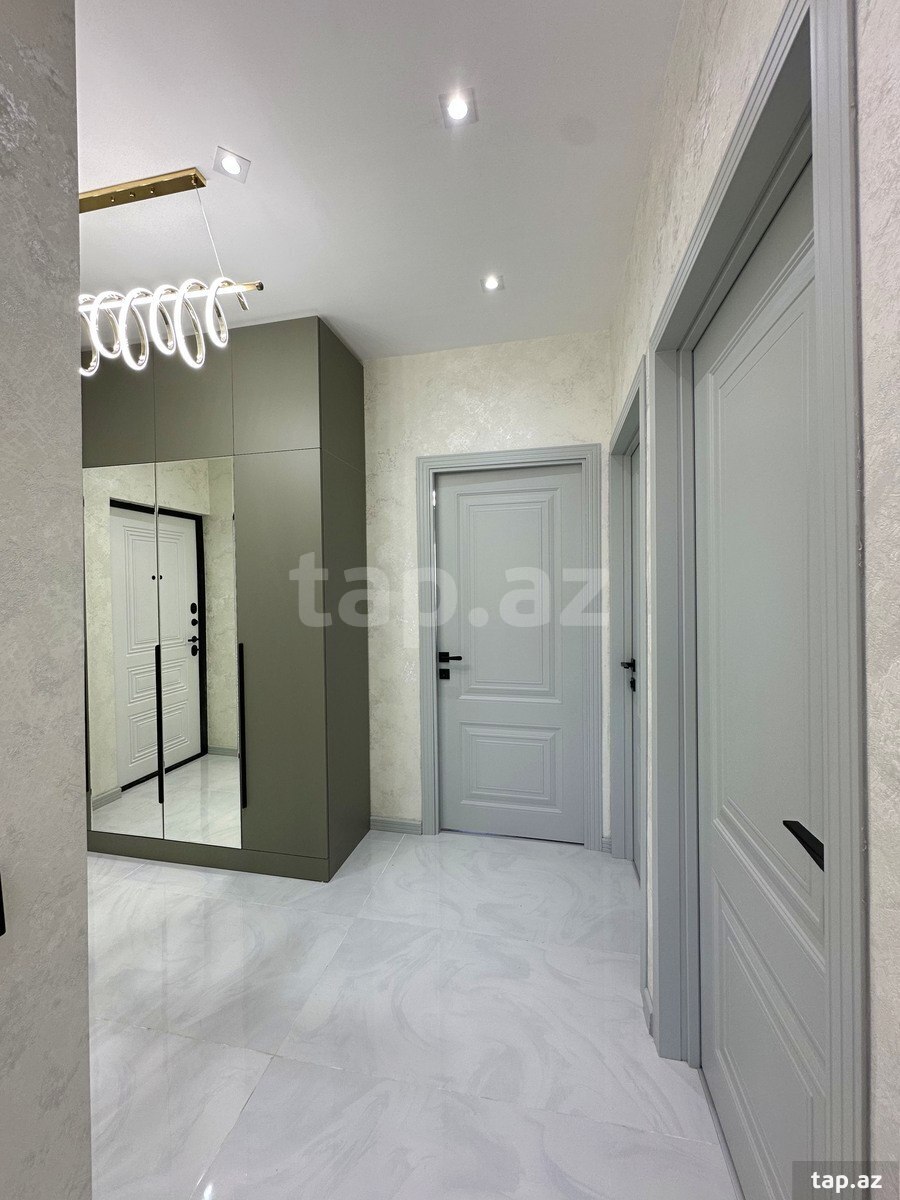 3-otaqlı mənzil, N. Tusi küç., 90 m²