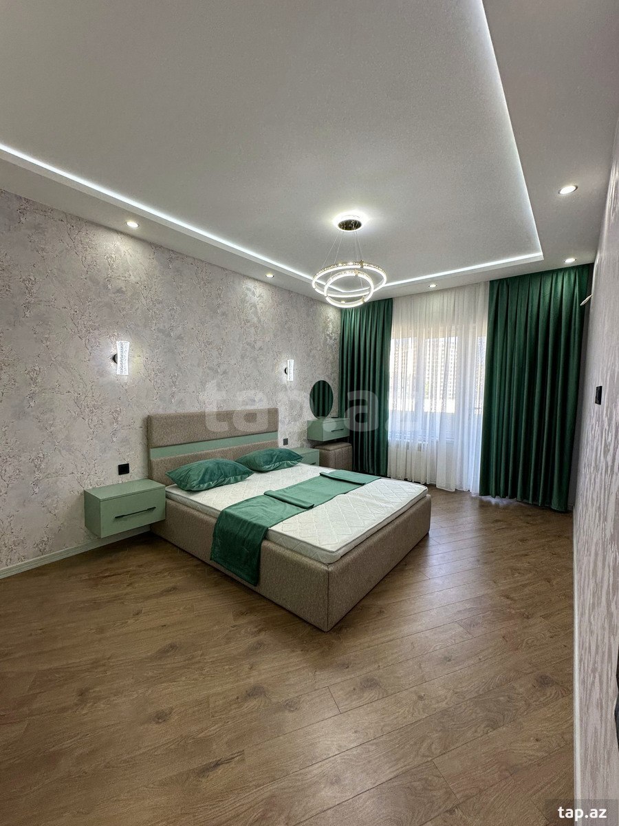 3-otaqlı mənzil, N. Tusi küç., 90 m²