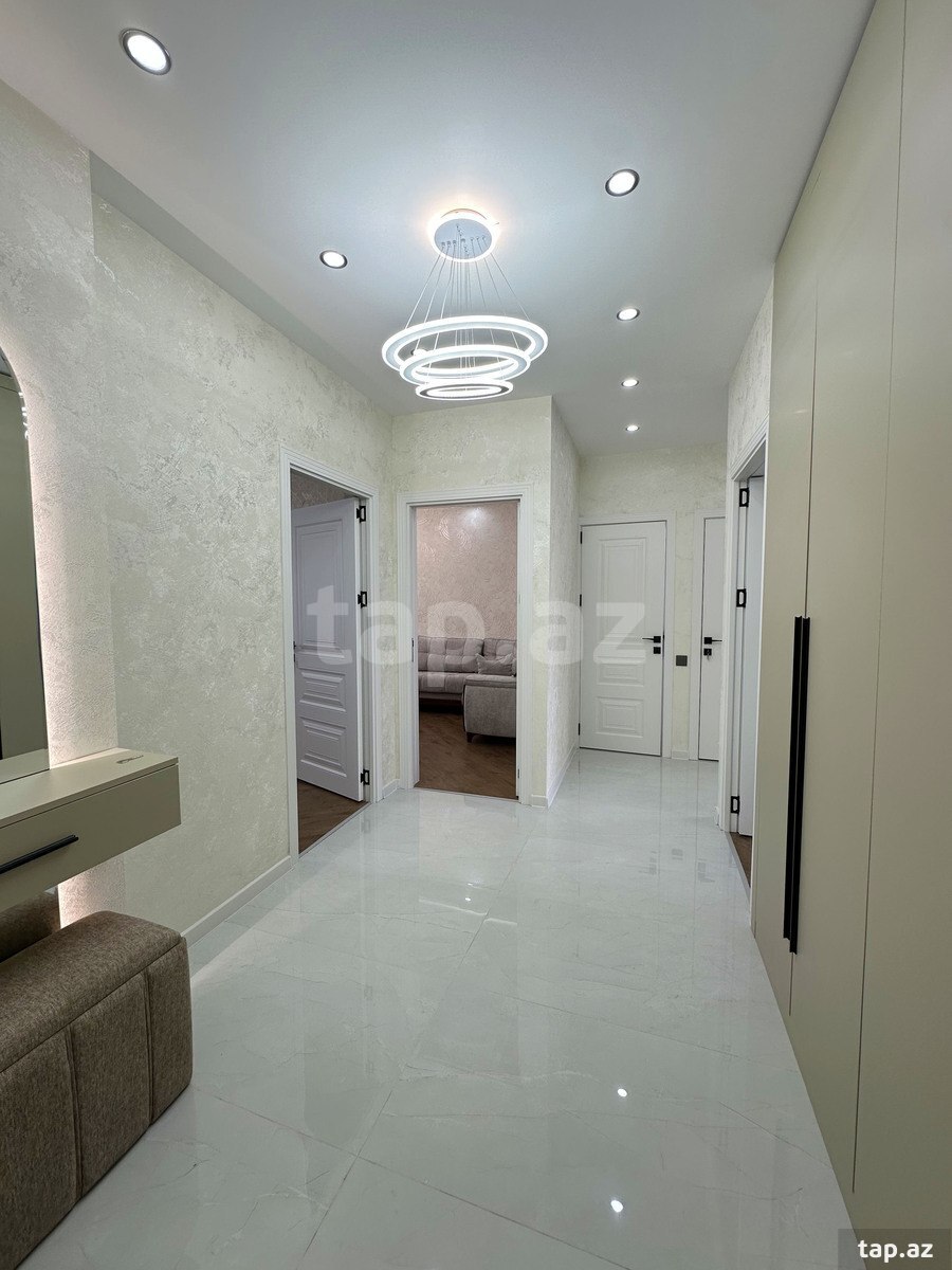 3-otaqlı mənzil, N.Tusi küç., 80 m²