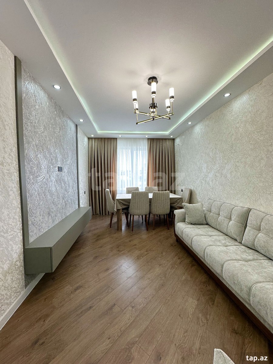 3-otaqlı mənzil, N.Tusi küç., 80 m²