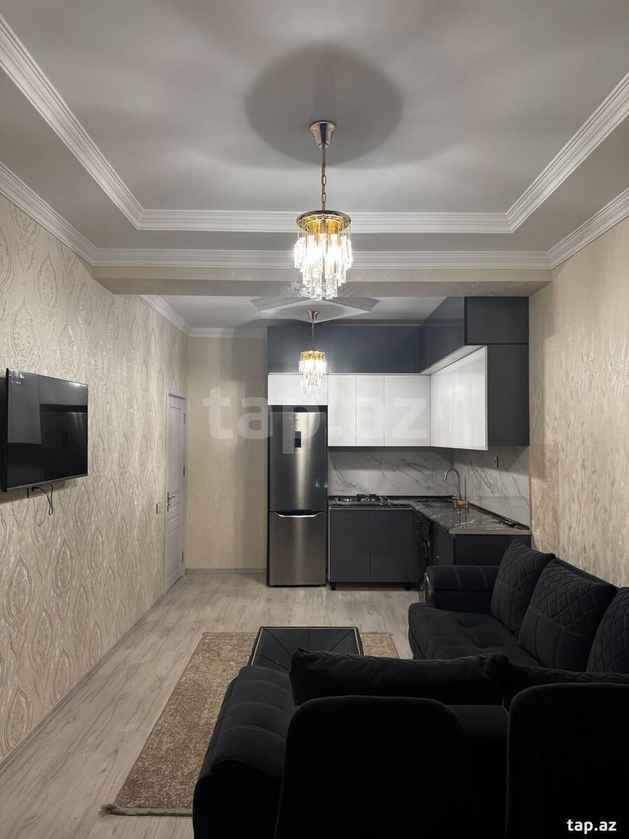 2-otaqlı yeni tikili, Yasamal r., 59 m²