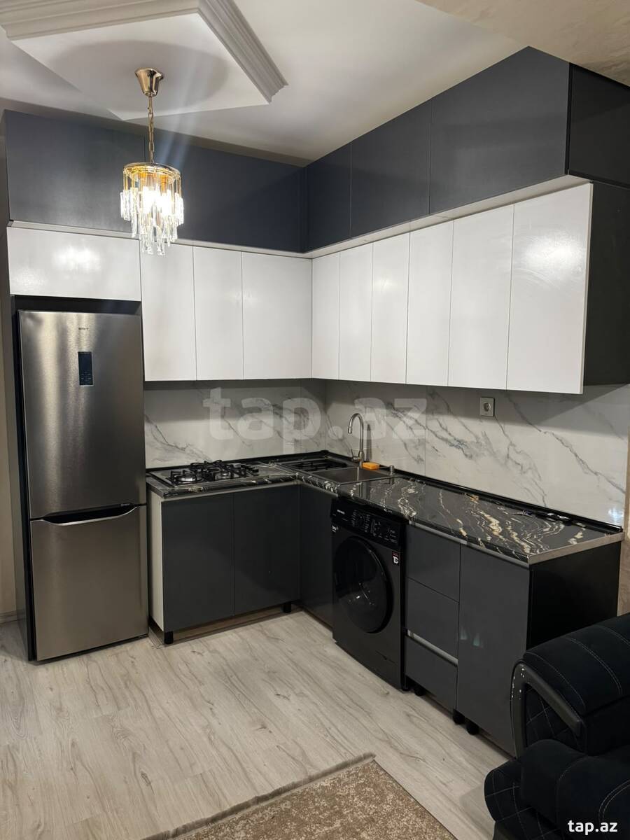 2-otaqlı yeni tikili, Yasamal r., 59 m²