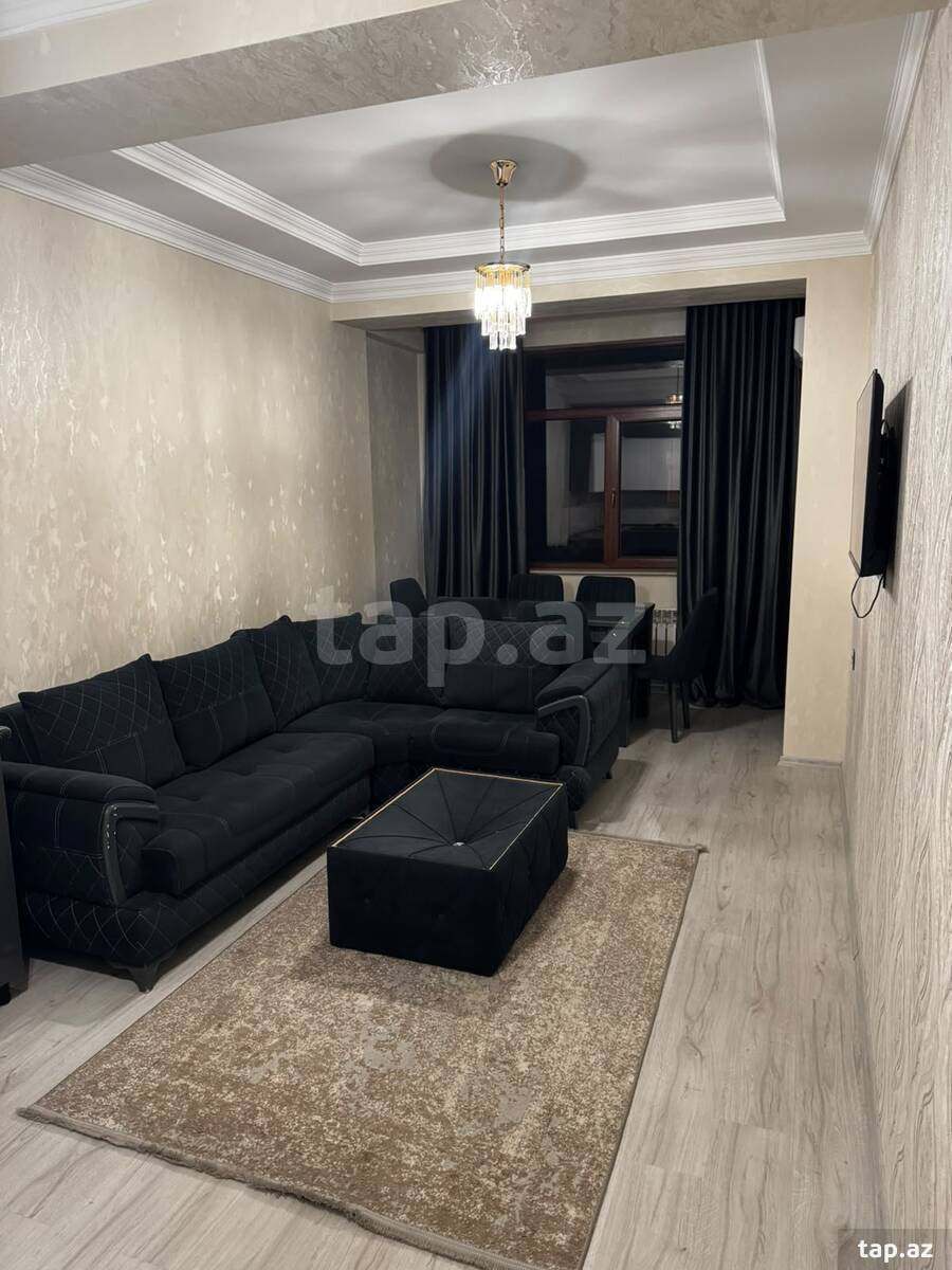 2-otaqlı yeni tikili, Yasamal r., 59 m²