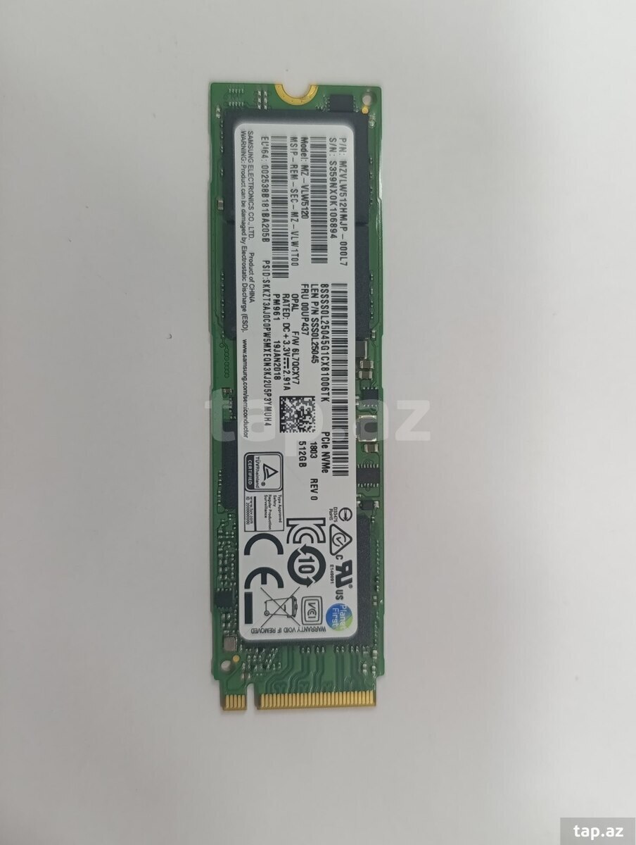 Samsung PM9B1 512GB NVMe PCIe Gen4