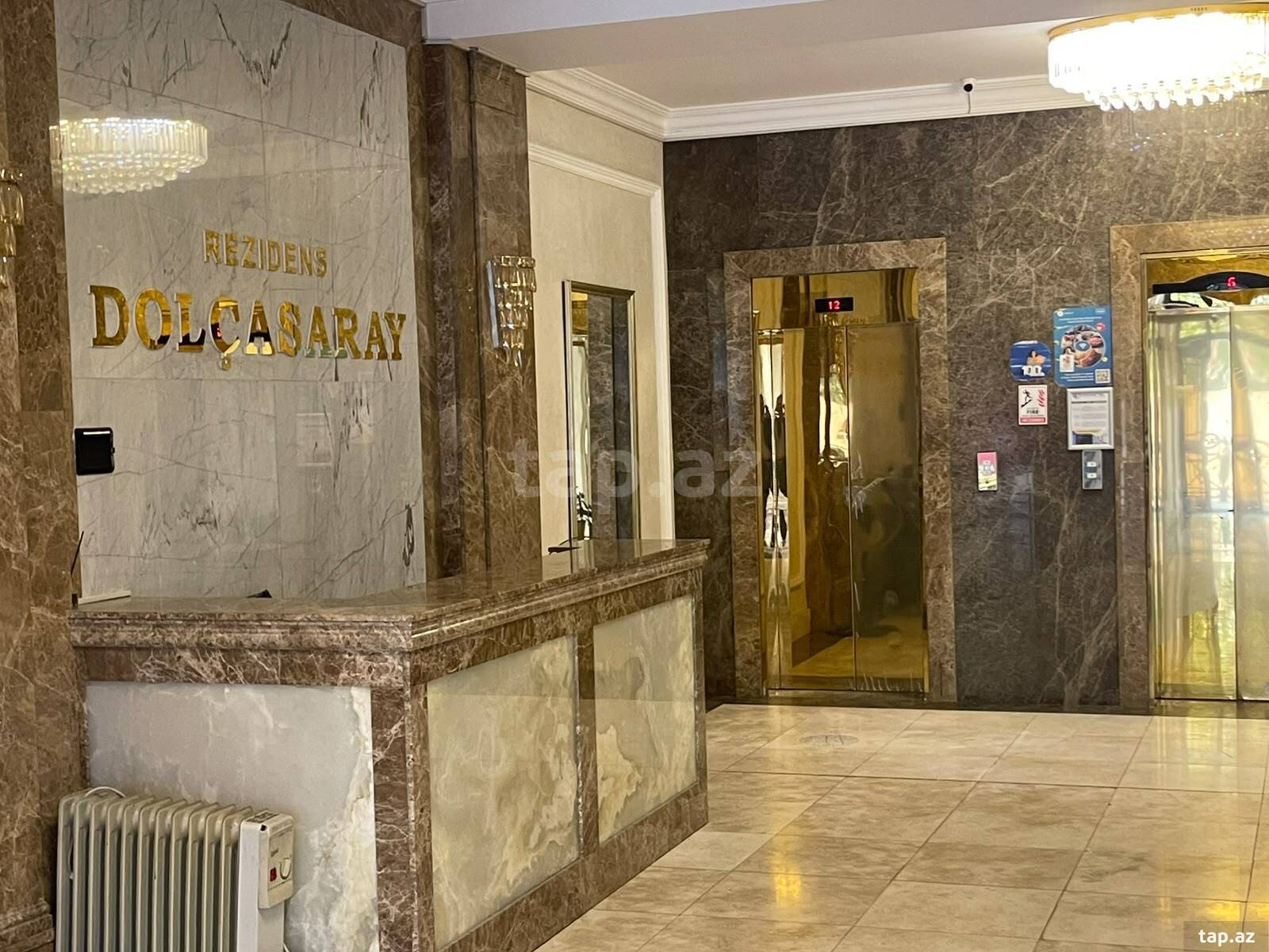 4-otaqlı yeni tikili, Nəsimi r., 250 m²