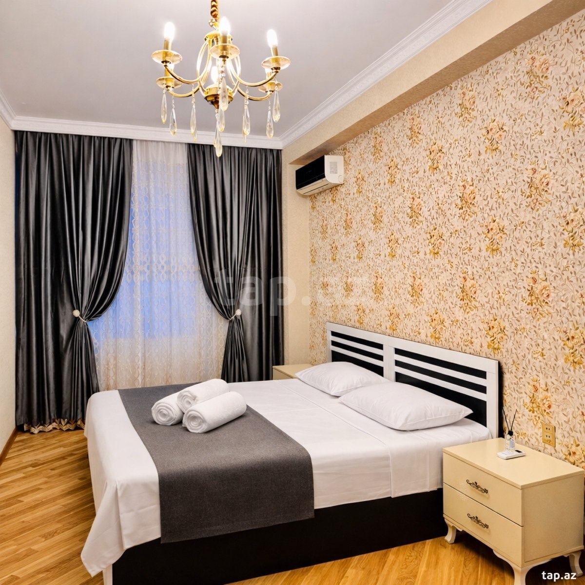 3-otaqlı yeni tikili kirayə verilir, Həsən Salmani küç. 1, 100 m²