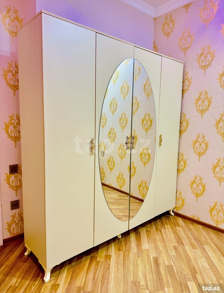 3-otaqlı yeni tikili kirayə verilir, Həsən Salmani küç. 1, 100 m²