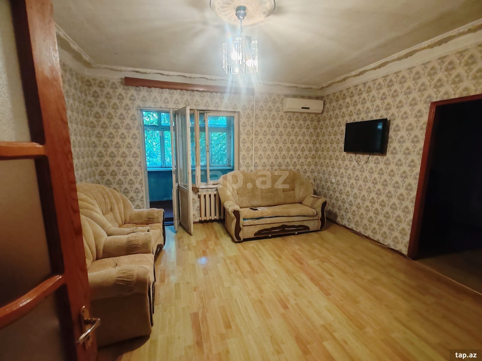 2-otaqlı mənzil kirayə verilir, Qaraçuxur qəs., 47 m²