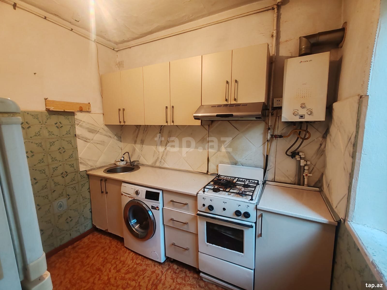2-otaqlı mənzil kirayə verilir, Qaraçuxur qəs., 47 m²