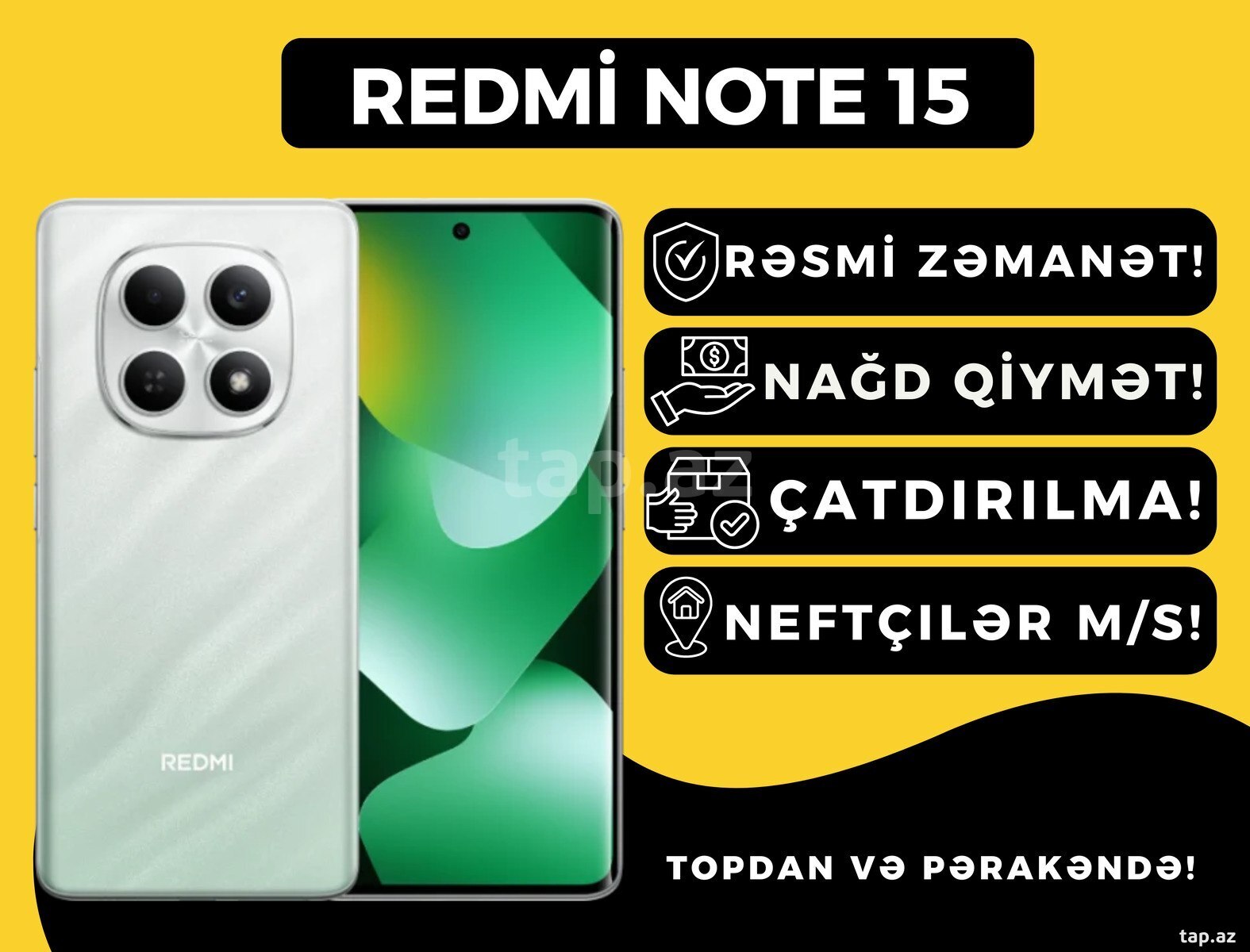 Xiaomi Redmi Note 15 Forest Green 128GB/6GB