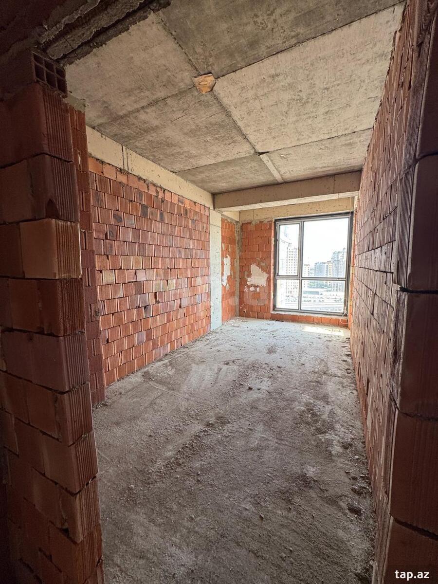 3-otaqlı yeni tikili, Nərimanov r., 126.7 m²