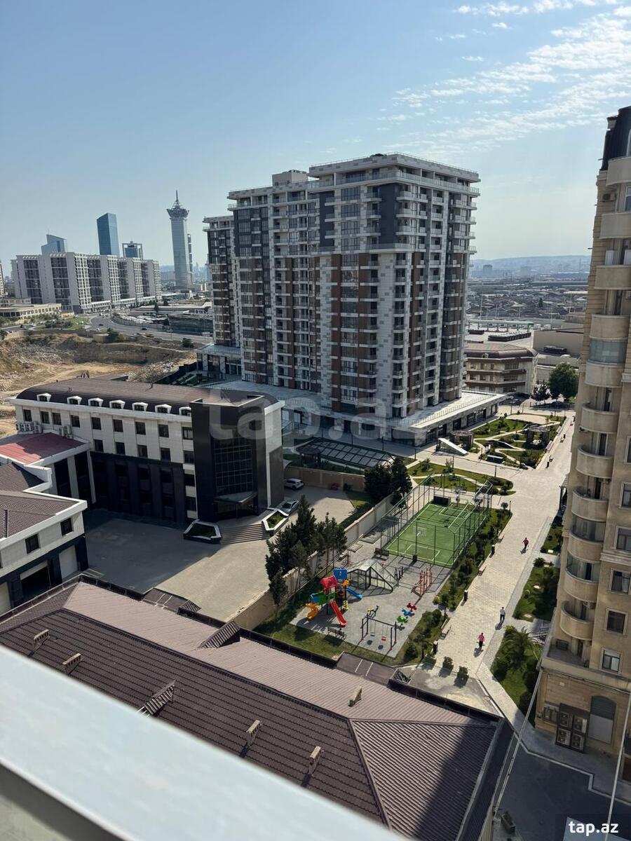3-otaqlı yeni tikili, Nərimanov r., 126.7 m²