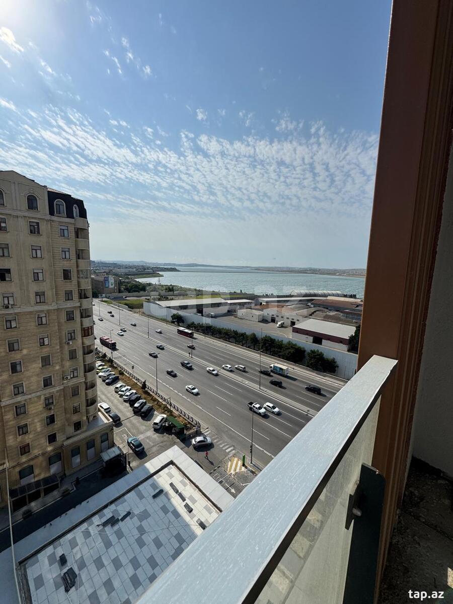 3-otaqlı yeni tikili, Nərimanov r., 126.7 m²