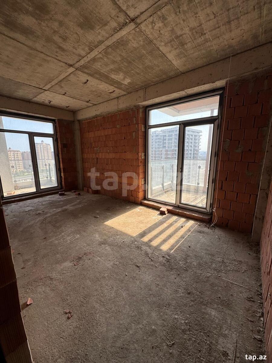 3-otaqlı yeni tikili, Nərimanov r., 126.7 m²