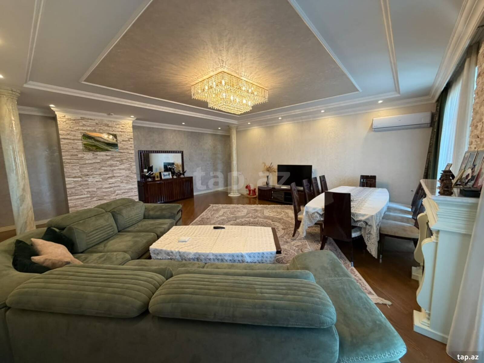 5-otaqlı yeni tikili, Tbilisi pr., 252 m²