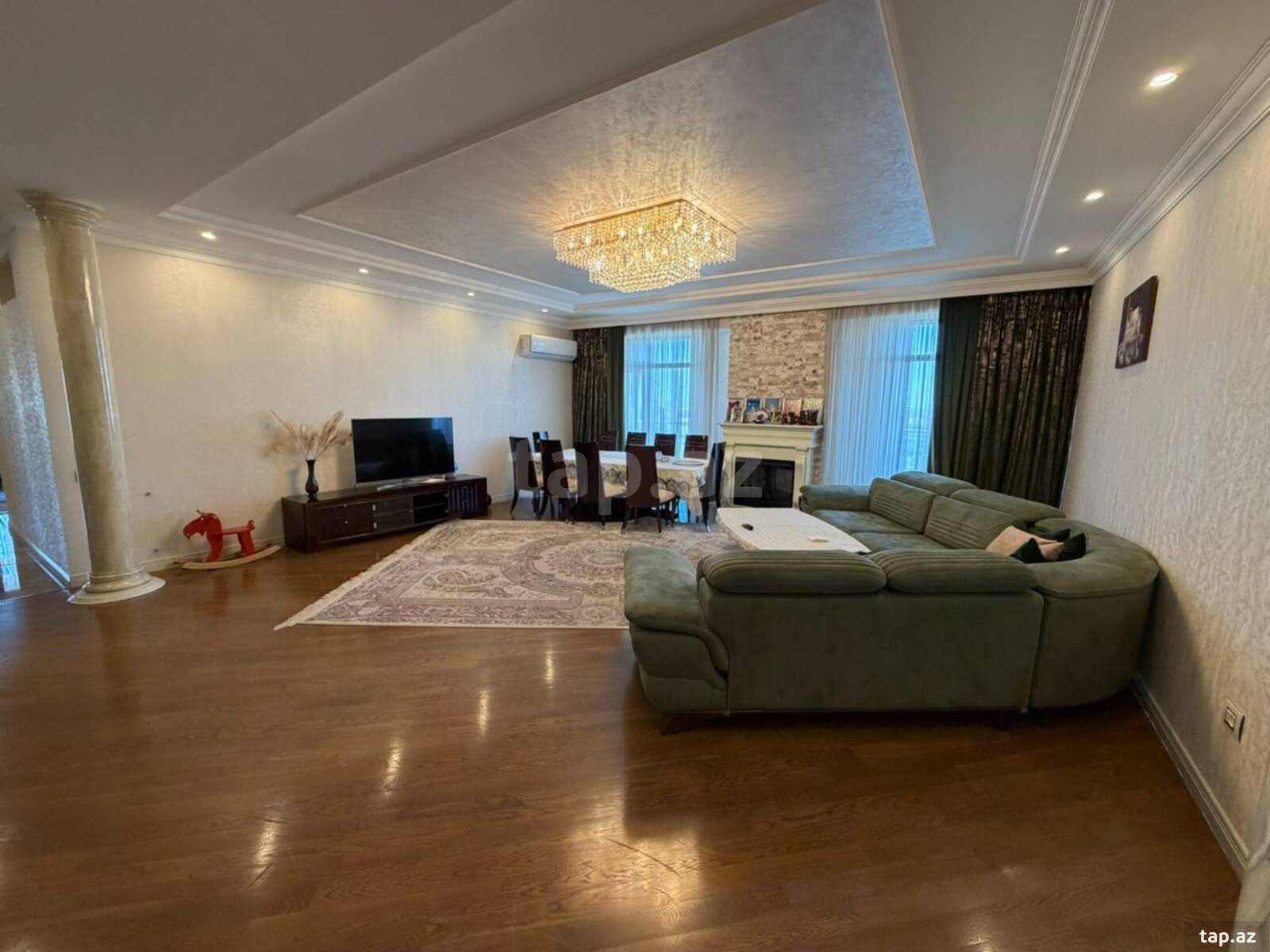 5-otaqlı yeni tikili, Tbilisi pr., 252 m²