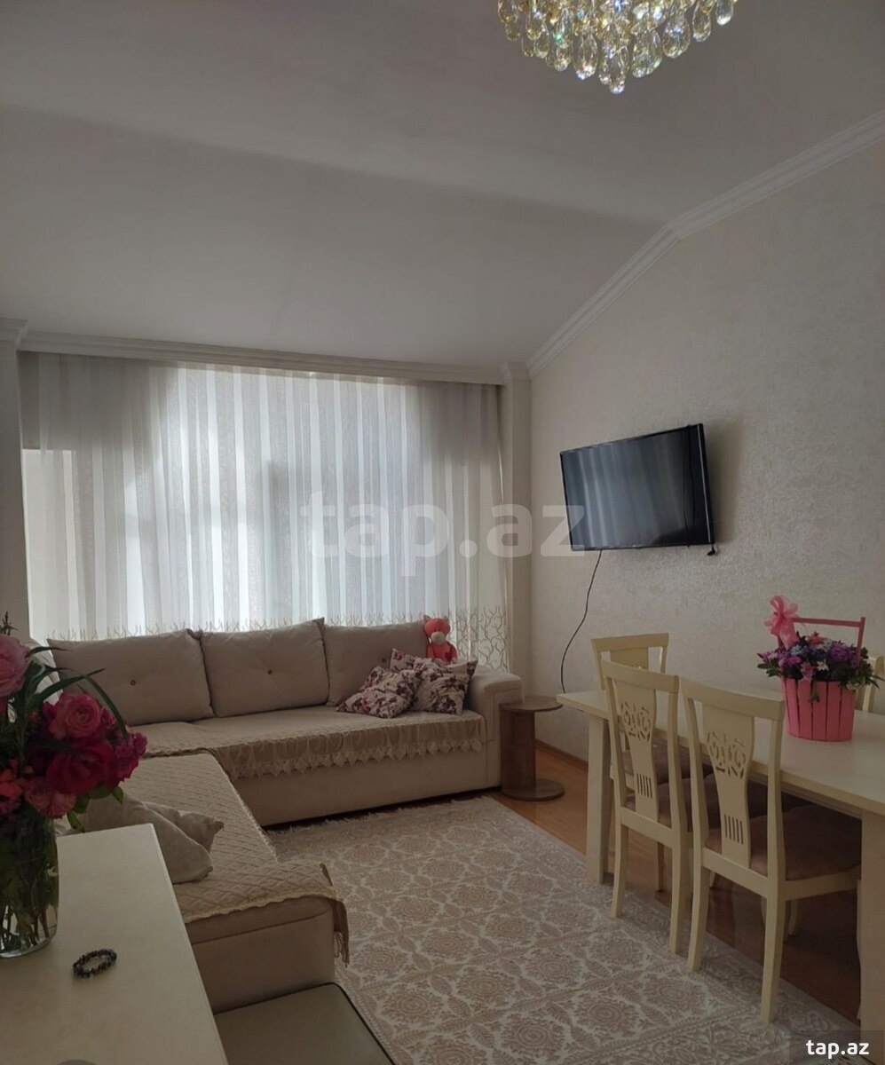 2-otaqlı yeni tikili kirayə verilir, Sumqayıt ş., 70 m²