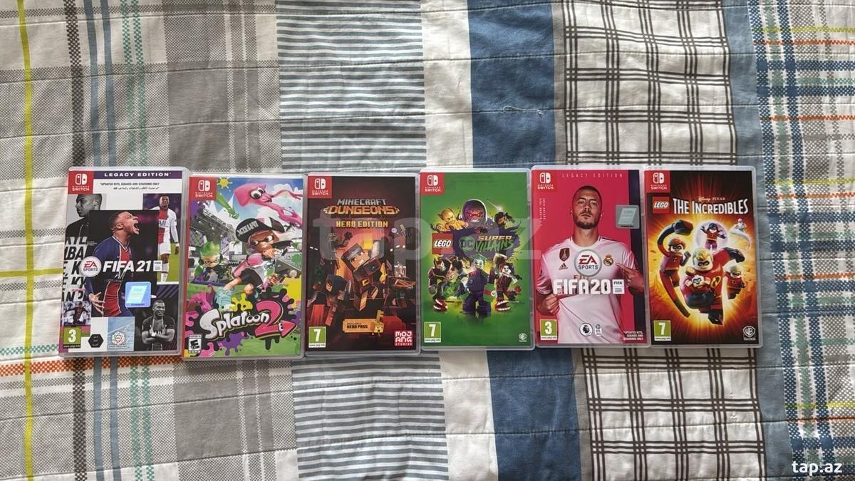 Nintendo switch, Xbox One oyun diskləri